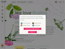 Tablet Screenshot of greenflor.nl